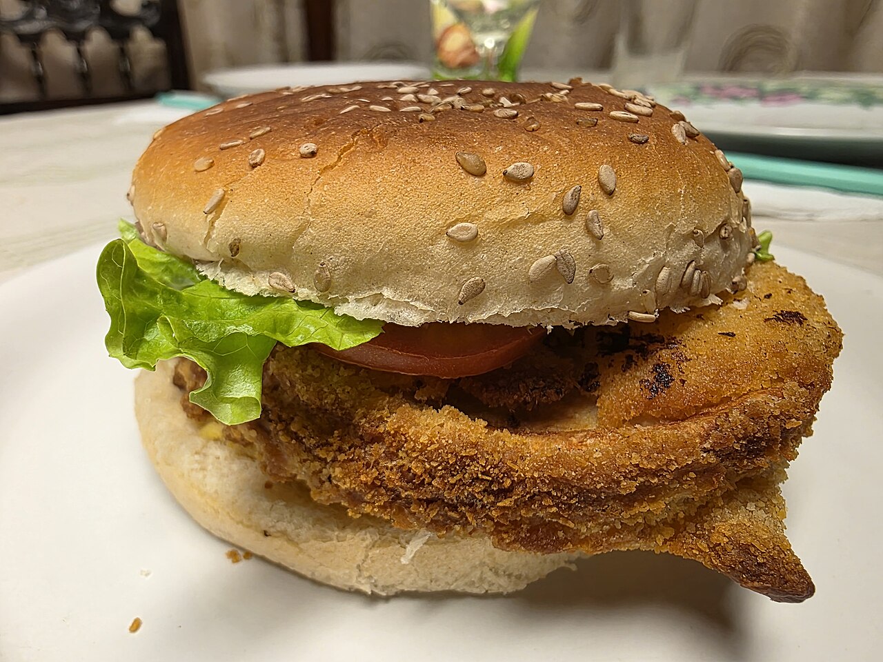 Illustrative food photograph for Louie M's Burger Lust; not a venue photograph